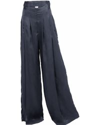 Ceva Cu Dichis - High Waist Trousers Vegan Silk - Lyst