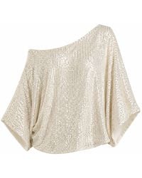 Muche Et Muchette - Cheri Sequins Loose Poncho Top - Lyst