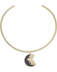 Zeworks - Aria Lapis Lazuli Choker - Lyst
