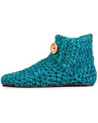 Kingdom of Wow - Handmade Barefoot Boot Slippers - Lyst