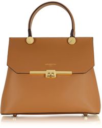 Le Parmentier - Atlanta Top Handle Satchel Bag W/Shoulder Strap - Lyst
