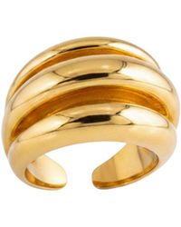 LINYA JEWELLERY - Bery Vintage Big Ring - Lyst
