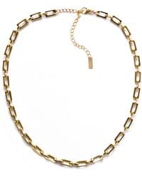Adriana Pappas Designs - Rectangle Chain Necklace - Lyst
