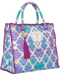 Sophia Alexia - Orchid Paradise Barbados Beach Bag - Lyst