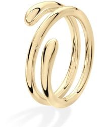 Lucy Quartermaine - Coil Drop Ring - Lyst