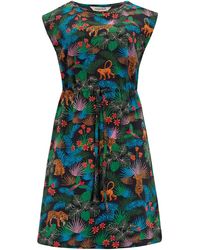 Sugarhill - Sally Jersey Mini Dress /multi, Jungle - Lyst
