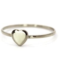 VicStoneNYC Fine Jewelry - Lovely Cute Baby Heart Solid Ring - Lyst