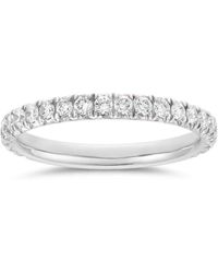 Dinny Hall - Minnow Medium Diamond Three Quarter Eternity Ring - Lyst