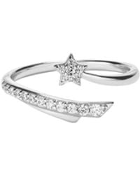 Vanhi - Crystal Shooting Star Open Ring - Lyst
