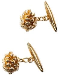 Lee Renee - Baby Pine Cone Cufflinks - Lyst