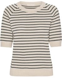 GROBUND - Ida Knit Tee - Lyst