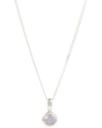 Charlotte's Web Jewellery - June Birthstone Charm Necklace - Lyst