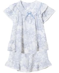 Luna Luz - French Toile Korea Vegan Silk Bamboo Rayon Pyjama Set – - Lyst