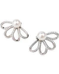 Zynnia Collective - Half Bloom Earrings - Lyst