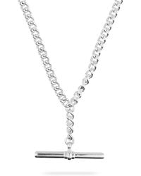 Phira London - Silver De Beauvoir One Necklace Chain - Lyst