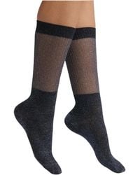 HIGH HEEL JUNGLE by KATHRYN EISMAN - Glitter Dance Socks - Lyst