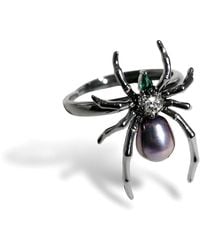Ninemoo - Mystic Spider Pearl Ring - Lyst