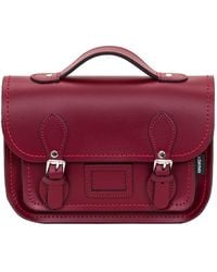 Zatchels - Leather Midi Satchel - Lyst