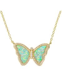 KAMARIA - Opal Butterfly - Lyst