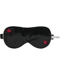 NOT JUST PAJAMA - Little Heart Silk Sleeping Eye Mask - Lyst