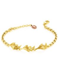Unaloe - Lilium Leaves Bracelet - Lyst