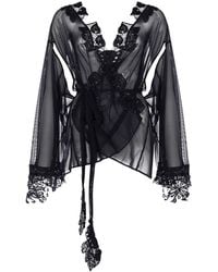 Belle -et-BonBon - Limited Edition Sparkling Showgirl Crystal Bisoux Kimono - Lyst