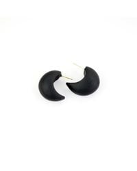 By Chavelli - Neutrals Chubby Huggie Hoops - Lyst