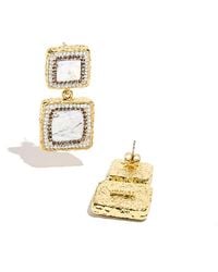 Ornare the Label - Stella Earrings – Pearl - Lyst