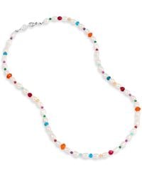 Dower & Hall - Carnival Mixed Gemstone Necklace - Lyst