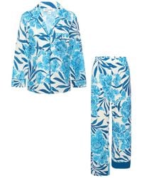 Kato - Broad Beach Capri Cotton Pajamas - Lyst