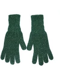 Maison Bogomil - Dark Gloves With Ribbed Cuffs - Lyst