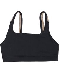 Taupe Activewear - Neutrals Tan Mesh Strap Bra - Lyst