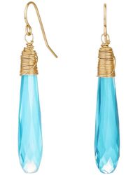 Katy Faye - Daria Sky Earrings - Lyst