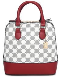 Mkf Collection - J'omor - Marjorie Circular Print Satchel Bag - Lyst