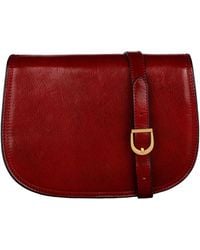 Time Resistance - Leather Saddle Bag For - Lyst