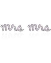 Luna Charles - Ettie 'Mrs' Stud Earrings - Lyst
