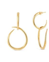 Dinny Hall - Toro Large Drop Hoops - Lyst