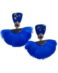 Babaloo - Luminous Statement Earrings - Lyst