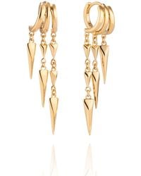 Aaria London - Paloma Illusion Earrings - Lyst