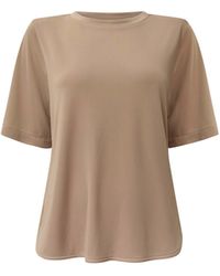 James Lakeland - Jersey Camel T-Shirt - Lyst