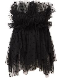Belle -et-BonBon - Dakota Dotty Tulle Mini Dress - Lyst