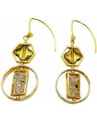 Aracheli Studio - Art X Herkimer Crystals Earrings - Lyst