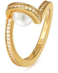 Meulien - Pearl And Arc Ring - Lyst