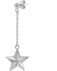 True Rocks - Sterling Star Drop Earring - Lyst