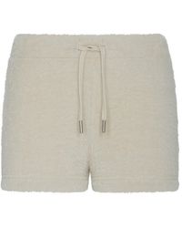 No'design - Neutrals Noa Ecru Mini Shorts - Lyst