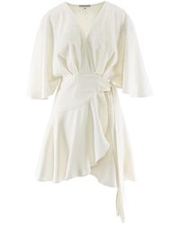 Noria Anis - Franca Mini Wrap Dress - Lyst