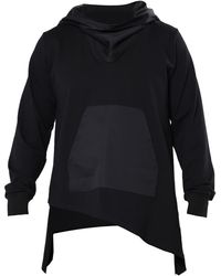 Metamorph - Hoodie With Asymmetric Hem - Lyst