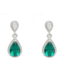LÁTELITA London - Phillippa Drop Earrings Emerald - Lyst