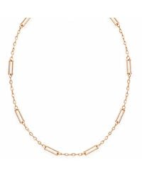 Ecce | Artisan Diamonds - 14K Solid Light Paperclip Chain Necklace - Lyst