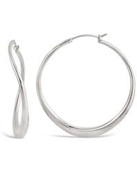 Dinny Hall - Wave Large Hoops - Lyst